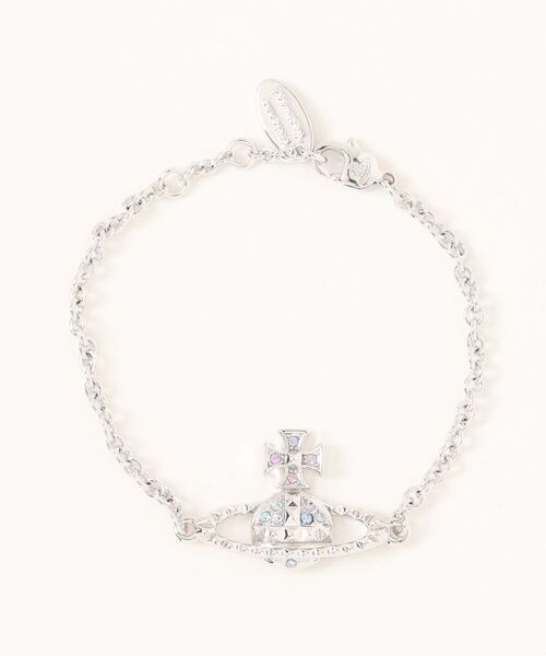 Vivienne Westwood（ヴィヴィアンウエストウッド）の「MAYFAIR BAS RELIEF BRACELET（ブレスレット・レディース・ピンクゴールド/シルバー/ゴールド/ゴールド系その他/Black/ブラック/ブルー/パープル/ゴールド系その他2/グリーン/ブラック×レッド/シルバー×ブルー/ブルー系その他/シルバー系その他/シルバー系その他3/ピンク系その他3・FREE）」の12枚目の写真