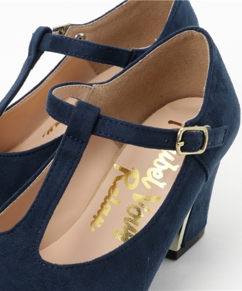 Noubel Voug Relax（ヌーベルヴォーグリラックス）の「Noubel Voug Relax(ヌーベル　ヴォーグ リラックス)/ゴールドラインＴフロントパンプス（パンプス・レディース・ベージュ系その他/ブラック/グレー/ネイビー・LL/L/M/S）」の9枚目の写真