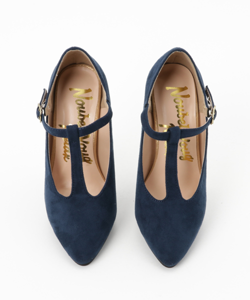 Noubel Voug Relax（ヌーベルヴォーグリラックス）の「Noubel Voug Relax(ヌーベル　ヴォーグ リラックス)/ゴールドラインＴフロントパンプス（パンプス・レディース・ベージュ系その他/ブラック/グレー/ネイビー・LL/L/M/S）」の12枚目の写真