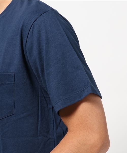 NANO universe(ナノユニバース)の「:24/-天竺クルーポケT(Tシャツ/カットソー・メンズ・ブラック/グレー/ネイビー/ホワイト・SMALL/X-LARGE/LARGE/MEDIUM)」の8枚目の写真