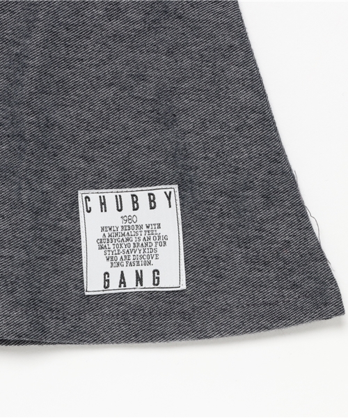 CHUBBYGANG（チャビーギャング）の「ツイルデザイントップス（タンクトップ・キッズ・ホワイト/インディゴブルー/ブラック・130/160/140/150/120/110/100）」の8枚目の写真