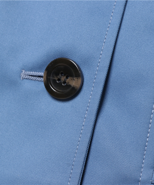 Honeys（ハニーズ）の「ショート丈トレンチコート（トレンチコート・レディース・ピンク/ライトベージュ/ブルー・L/M）」の11枚目の写真