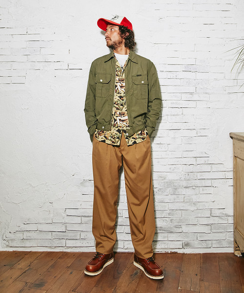 HYSTERIC GLAMOUR(ヒステリックグラマー)の「ワイドタックパンツ(その他パンツ・メンズ・ベージュ/グレー/ブラック・SMALL/MEDIUM/LARGE)」の7枚目の写真