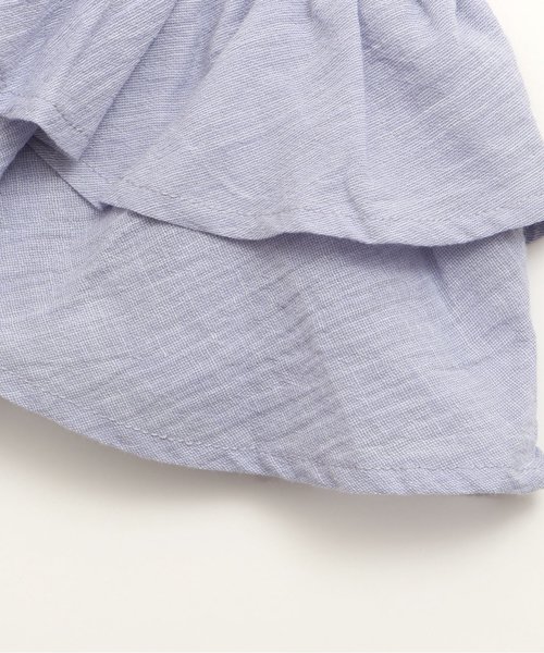 BREEZE(ブリーズ)の「キャミ付きセットTシャツ(Tシャツ/カットソー・キッズ・その他/グレー/サックスブルー・140/95/110/130/100/80/120/90)」の7枚目の写真