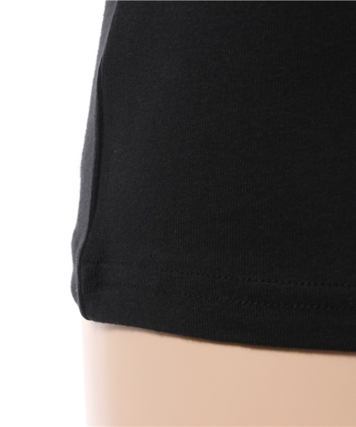 PUNYUS（プニュズ）の「ノースリーブハイネックTシャツ（タンクトップ・レディース・ホワイト/ブラック・1/3/4/2）」の6枚目の写真