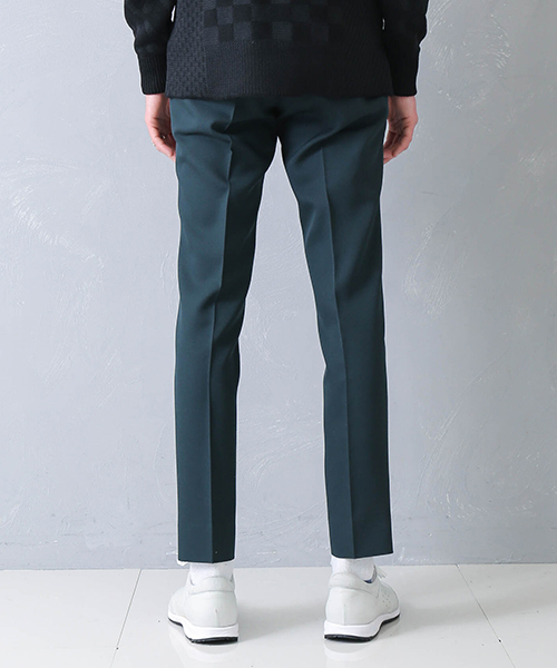 UNITED TOKYO（ユナイテッドトウキョウ）の「ハイカウントスリムスラックス（スラックス・メンズ・ブラウン/ネイビー/ブラック/カーキ/ブルー/ダークグレー/ライトグリーン/イエロー/サックスブルー・3/2/1/4）」の21枚目の写真