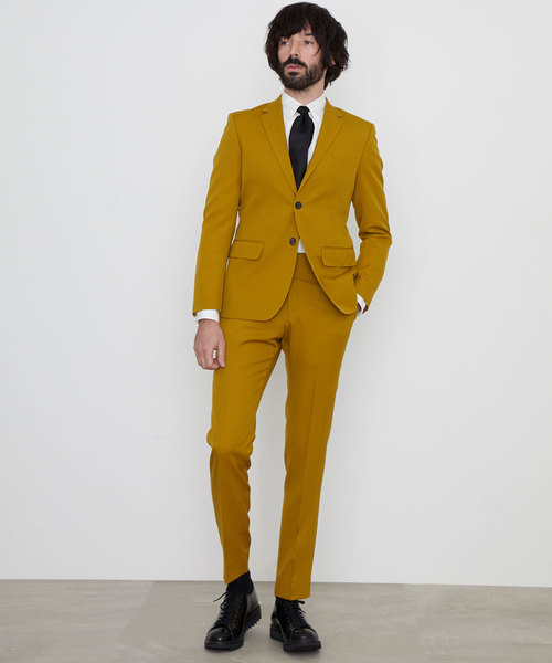 UNITED TOKYO（ユナイテッドトウキョウ）の「ハイカウントスリムスラックス（スラックス・メンズ・ブラウン/ネイビー/ブラック/カーキ/ブルー/ダークグレー/ライトグリーン/イエロー/サックスブルー・3/2/1/4）」の17枚目の写真