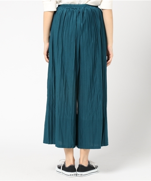 earth music&ecology（アースミュージックアンドエコロジー）の「カットプリーツスカーチョ（その他パンツ・レディース・レッド/ブラック/ベージュ/ネイビー/マスタード/杢グレー/ブルーグリーン/カーキ・FREE）」の11枚目の写真