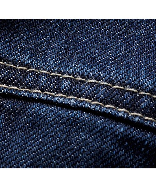 IEDIT（イディット）の「ＩＥＤＩＴ　こなれた着こなしが楽しめる　ちょいゆるレディー仕様Ｇジャン（デニムジャケット・レディース・インディゴブルー/ブルー・SMALL/MEDIUM/LARGE/X-LARGE/XX-LARGE）」の4枚目の写真