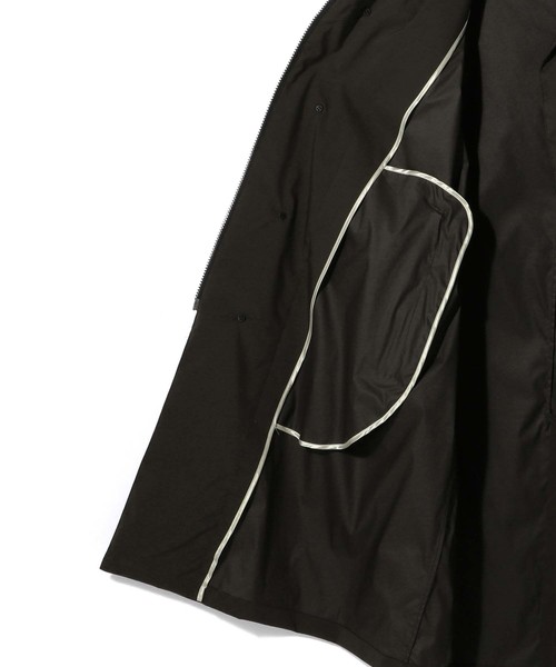 ESTNATION(エストネーション)の「ESTNATION ストレッチナイロンコート TORAY(ステンカラーコート・メンズ・オフホワイト/オリーブ・LARGE/MEDIUM/SMALL)」の14枚目の写真