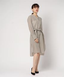 RIVE DROITE | スパンボイルロングシャツワンピース(ワンピース)