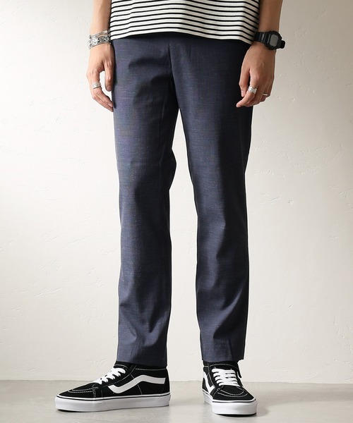 JOURNAL STANDARD relume（ジャーナルスタンダード　レリューム）の「TORAY アルファ-リネン イージーパンツ#（その他パンツ・メンズ・ライトグレー/ベージュ/サファリグリーン/ダークブルー/ピンク・SMALL/MEDIUM/LARGE）」の5枚目の写真