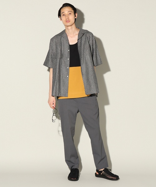 JOURNAL STANDARD relume（ジャーナルスタンダード　レリューム）の「TORAY アルファ-リネン イージーパンツ#（その他パンツ・メンズ・ライトグレー/ベージュ/サファリグリーン/ダークブルー/ピンク・SMALL/MEDIUM/LARGE）」の8枚目の写真