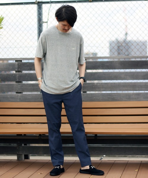 JOURNAL STANDARD relume（ジャーナルスタンダード　レリューム）の「TORAY アルファ-リネン イージーパンツ#（その他パンツ・メンズ・ライトグレー/ベージュ/サファリグリーン/ダークブルー/ピンク・SMALL/MEDIUM/LARGE）」の18枚目の写真