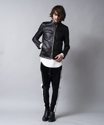 NO ID.（ノーアイディ）の「mj5693-シープレザーベジタブルシングル