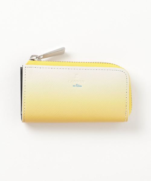 LANVIN en Bleu(ランバンオンブルー)の「【LANVIN en Bleu/ランバン オン ブルー】Shade(シェイト゛)キーケース(キーケース/キーアクセサリー)」|イエロー