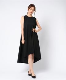AMERICAN HOLIC | イレヘムバックフレアノースリーブワンピース(ワンピース)
