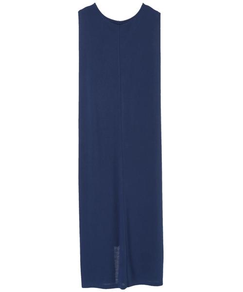 AMERICAN HOLIC(アメリカンホリック)の「イレヘムバックフレアノースリーブワンピース *(ワンピース・レディース・ブラック/カーキ/ブラウン/ブルー・FREE)」の15枚目の写真