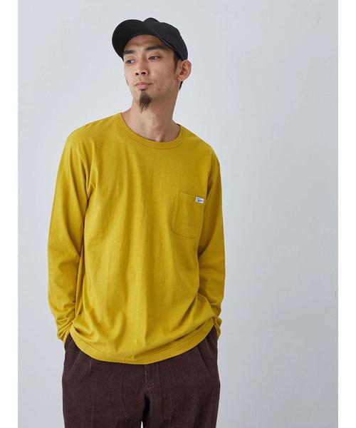 SEVENDAYS=SUNDAY(セブンデイズサンデイ)の「MILLER POCKET L/S TEE(Tシャツ/カットソー・メンズ・ホワイト/グレー/ブラック/ネイビー/マスタード/オリーブ・S/M/L/XL)」の17枚目の写真