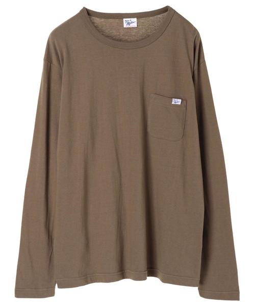 SEVENDAYS=SUNDAY(セブンデイズサンデイ)の「MILLER POCKET L/S TEE(Tシャツ/カットソー・メンズ・ホワイト/グレー/ブラック/ネイビー/マスタード/オリーブ・S/M/L/XL)」の14枚目の写真