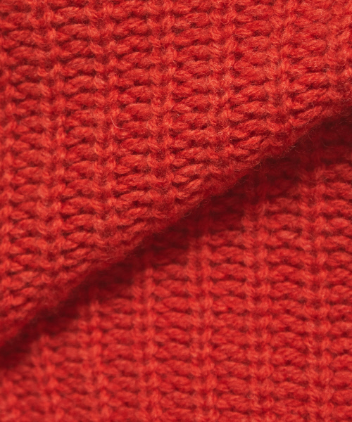 Abahouse Devinette(ドゥヴィネット)の「カラーローゲージプルオーバー(ニット/セーター・レディース・レッド/サックスブルー・フリー)」の10枚目の写真