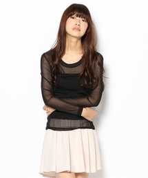 WEGO | WEGO/シースルーロンTee(Tシャツ/カットソー)