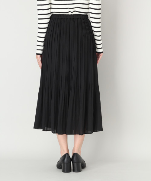 LOWRYS FARM(ローリーズファーム)の「プリーツスカート 815347(スカート・レディース・ブラック/オフホワイト/ブラック系その他/ブラウン系その他/グレー系その他/イエロー系その他/ブラック系その他2/ブラウン/グリーン・FREE)」の15枚目の写真