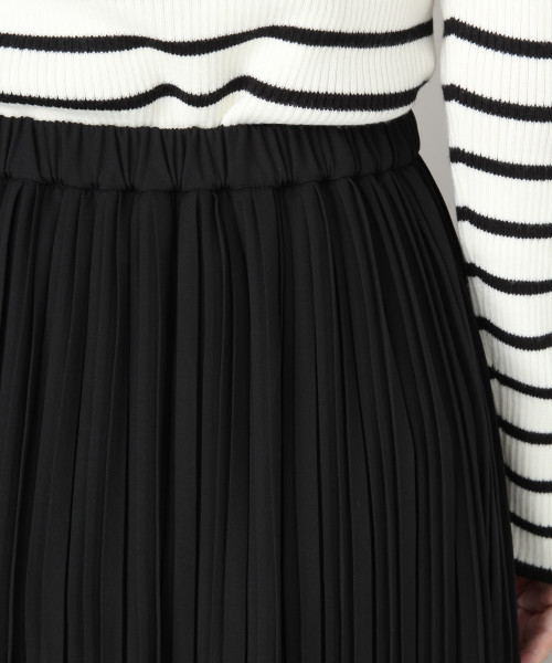 LOWRYS FARM(ローリーズファーム)の「プリーツスカート 815347(スカート・レディース・ブラック/オフホワイト/ブラック系その他/ブラウン系その他/グレー系その他/イエロー系その他/ブラック系その他2/ブラウン/グリーン・FREE)」の11枚目の写真