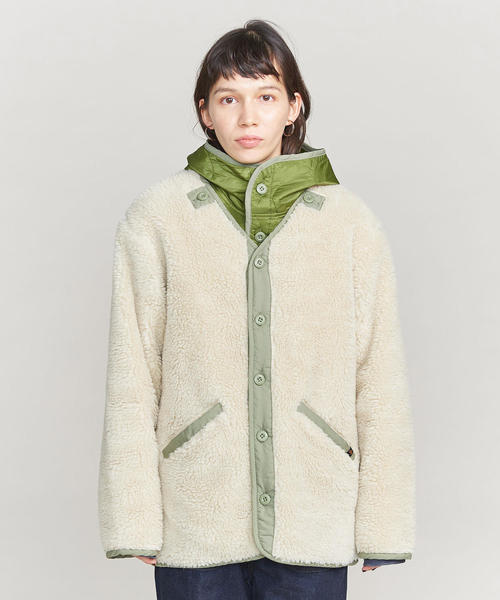 レディースM！ALPHA アルファインダストリーズ 古着リバーシブルライナーボア Alpha Industries（アルファインダストリーズ）の「＜ALPHA