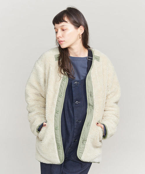 レディースM！ALPHA アルファインダストリーズ 古着リバーシブルライナーボア Alpha Industries（アルファインダストリーズ）の「＜ALPHA