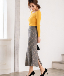 fifth | 【星玲奈プロデュース】チェックマーメイドスカート(スカート)