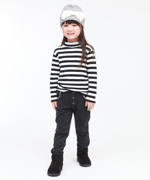 RAGMART（ラグマート）の「裏起毛ロングパンツ（その他パンツ・キッズ・ブラック/カーキ・100cm/110cm/120cm/130cm）」の4枚目の写真