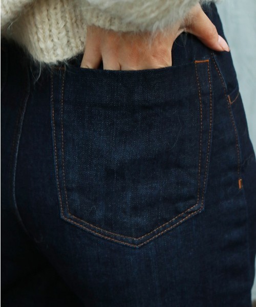 TODAYFUL（トゥデイフル）の「ADELE'sデニム（デニムパンツ・レディース・インディゴブルー・24inch/25inch/26inch/23inch）」の8枚目の写真
