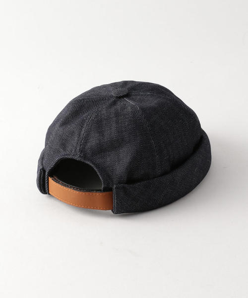 BETON CIRE(べトンシレ)の「<BETON CIRE> MIKI DNM/ハット(キャップ・メンズ・ネイビー・S/M)」の3枚目の写真