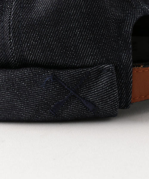 BETON CIRE(べトンシレ)の「<BETON CIRE> MIKI DNM/ハット(キャップ・メンズ・ネイビー・S/M)」の5枚目の写真