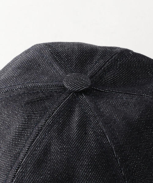 BETON CIRE(べトンシレ)の「<BETON CIRE> MIKI DNM/ハット(キャップ・メンズ・ネイビー・S/M)」の6枚目の写真