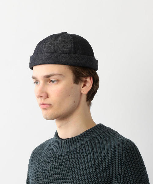 BETON CIRE(べトンシレ)の「<BETON CIRE> MIKI DNM/ハット(キャップ・メンズ・ネイビー・S/M)」の10枚目の写真