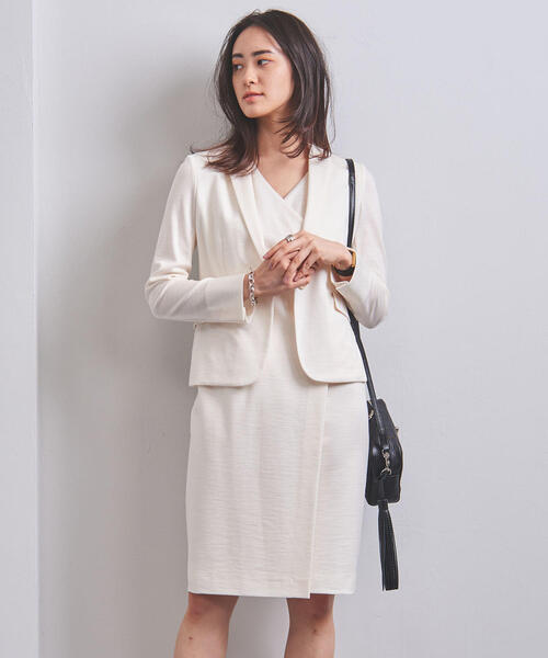 UNITED ARROWS　UBCS スムース Vネック　ワンピース UNITED ARROWS（ユナイテッドアローズ）の「UBCS RAMIE Vネック