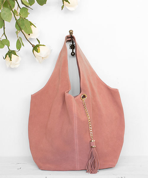 NANO universe（ナノユニバース）の「POPCORN/タッセルチェーントート（トートバッグ・レディース・ライトグレー/ライトベージュ/グレイッシュベージュ/ブルー/イエロー/ピンク/オレンジ・FREE）」の6枚目の写真