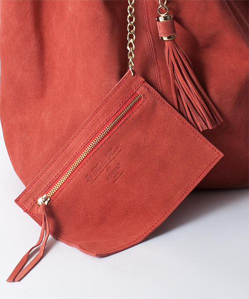 NANO universe（ナノユニバース）の「POPCORN/タッセルチェーントート（トートバッグ・レディース・ライトグレー/ライトベージュ/グレイッシュベージュ/ブルー/イエロー/ピンク/オレンジ・FREE）」の12枚目の写真