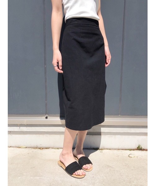 CLEA（クレア）の「タイトロングスカート（スカート・レディース・ブラック/ベージュ/アイボリー・S/M）」の11枚目の写真