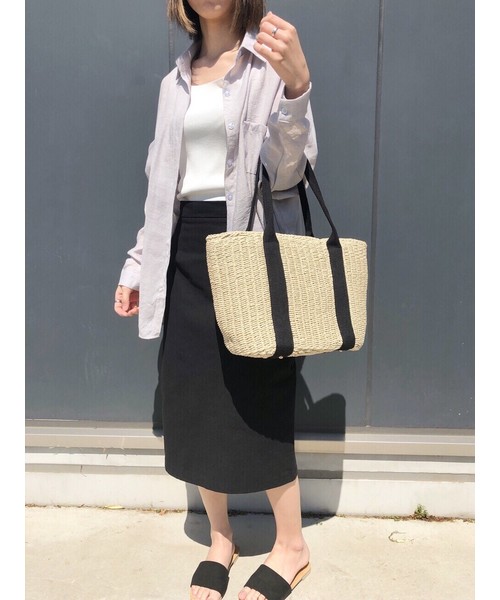 CLEA（クレア）の「タイトロングスカート（スカート・レディース・ブラック/ベージュ/アイボリー・S/M）」の13枚目の写真