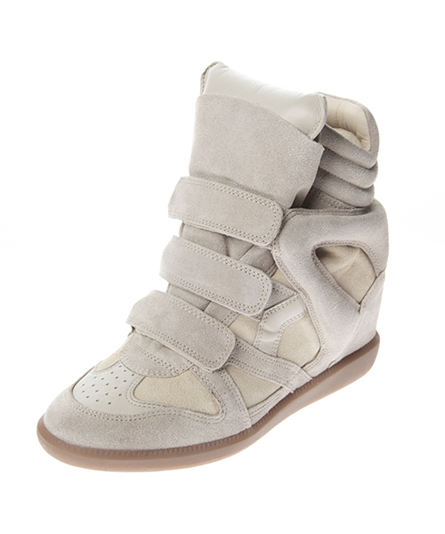 ISABEL MARANT（イザベルマラン）の「BASKETS BEKETT（スニーカー・レディース・ブラック/ナチュラル/キャメル/ベージュ・36/38/35/37）」の2枚目の写真