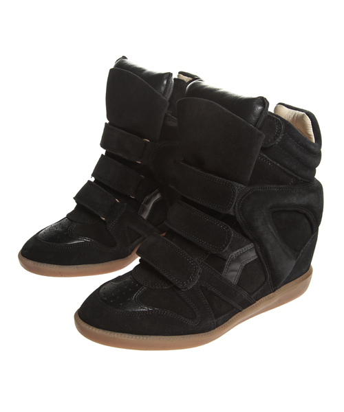 ISABEL MARANT（イザベルマラン）の「BASKETS BEKETT（スニーカー・レディース・ブラック/ナチュラル/キャメル/ベージュ・36/38/35/37）」の9枚目の写真