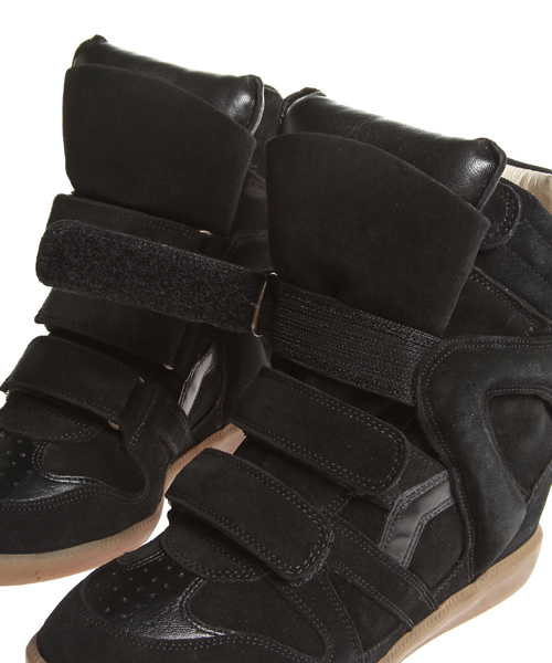 ISABEL MARANT（イザベルマラン）の「BASKETS BEKETT（スニーカー・レディース・ブラック/ナチュラル/キャメル/ベージュ・36/38/35/37）」の6枚目の写真