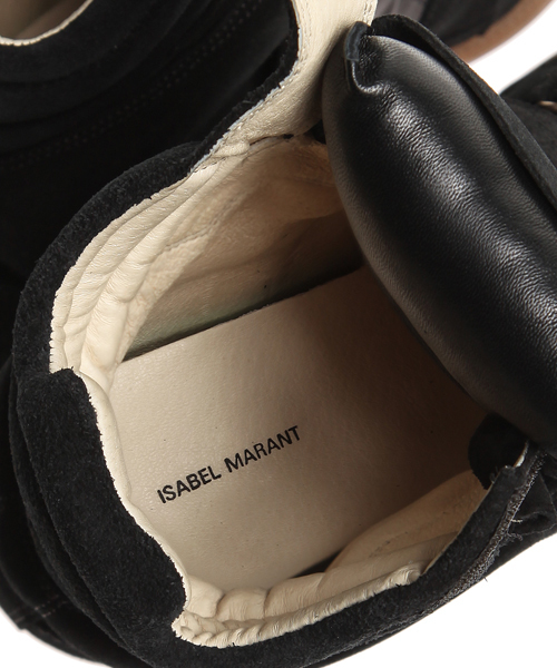 ISABEL MARANT（イザベルマラン）の「BASKETS BEKETT（スニーカー・レディース・ブラック/ナチュラル/キャメル/ベージュ・36/38/35/37）」の8枚目の写真