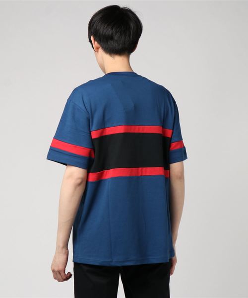 ELEMENT(エレメント)の「半袖 Tシャツ ELEMENT AJ021-309(Tシャツ/カットソー・メンズ・ホワイト/ブルー・M/L/XL)」の4枚目の写真