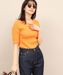 ROPE' mademoiselle�i���y�}�h���A�[���j�́u�y�􂦂�z�y�ڐG�⊴�z2WAY�E�H�b�V���u���o�b�N�I�[�v���j�b�g�i�j�b�g/�Z�[�^�[�j�v