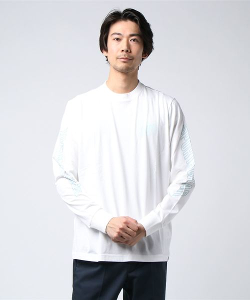 PUMA(プーマ)の「PUMA プーマ M DOWNTOWN グラフィック LS T 579236 02ホワイト(Tシャツ/カットソー・メンズ・ホワイト・SMALL/MEDIUM/LARGE)」の1枚目の写真
