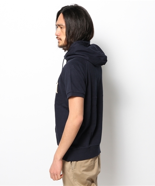 BEAMS（ビームス）の「○BEAMS / ミラーロゴ プルオーバーパーカー（パーカー・メンズ・グレー/ネイビー・SMALL/MEDIUM/X-LARGE/LARGE）」の6枚目の写真